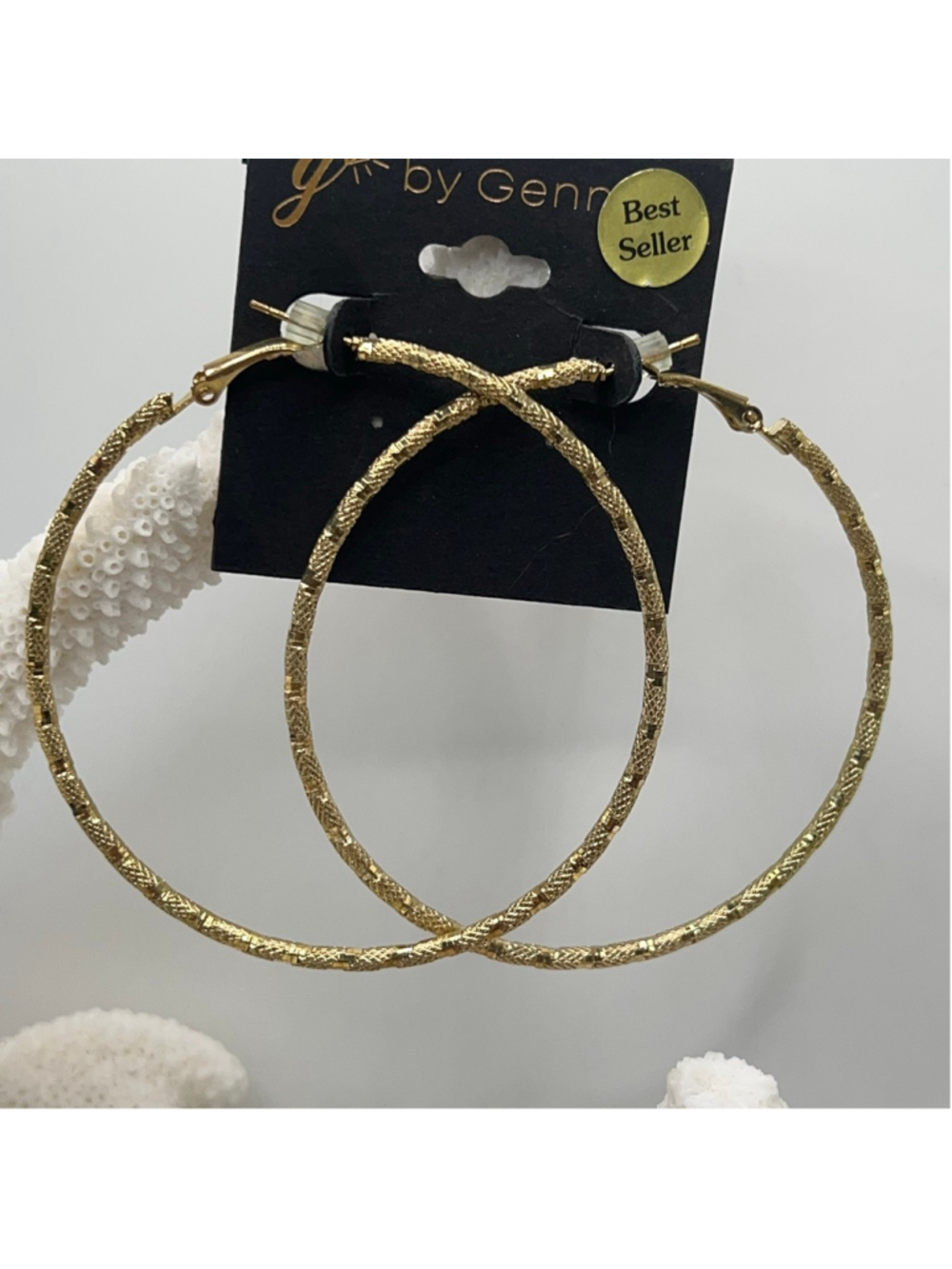 Gennaro gold hoop earrings